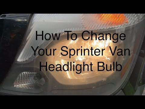 How to Change Your Sprinter Van Headlights