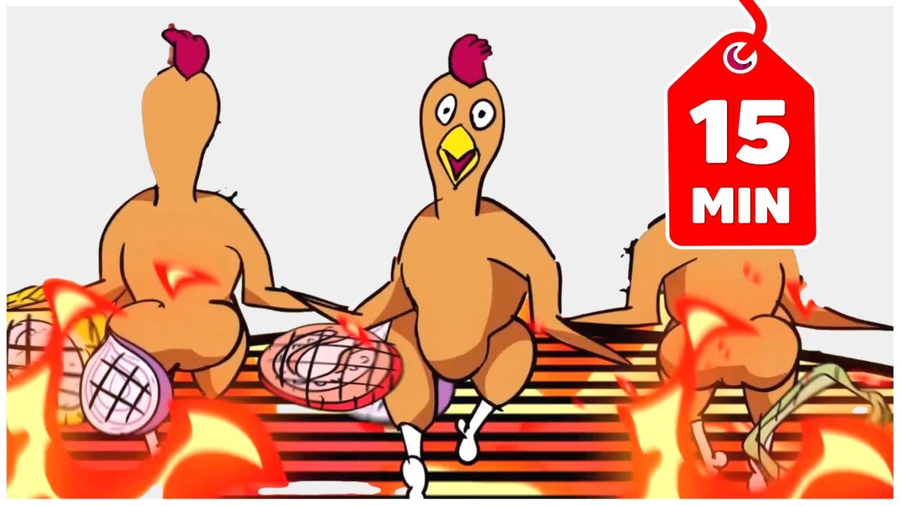 ไก่ย่างถูกเผา + เพลงเด็กเต้น จังหวะมันส์ๆ ออกกำลังกายตอนเช้า | รวมฮิตเพลงเด็ก | เพลงเด็กอนุบาล