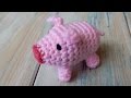 How To Crochet a Pig - Yarn Scrap Friday