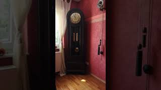 Gustav Becker Longcase Clock Standuhr Bim Bam