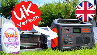 Jackery Explorer 1000 UK Version with SolarSaga 100W Solar Panels Initial Look & Review | Jackery UK