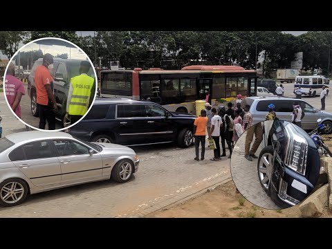 Kennedy Agyapong gives bus driver hot chase after hit and run