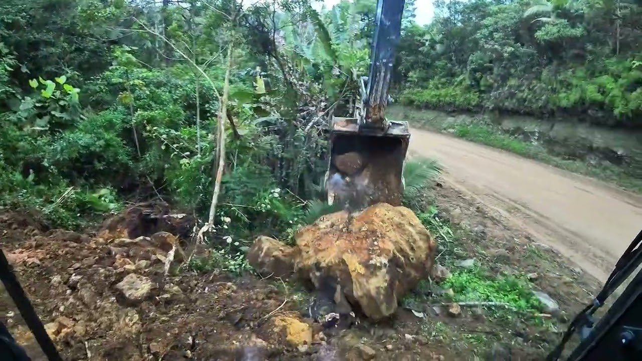 fiz um lote em cima de laje de pedras