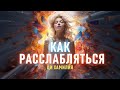 Как наслаждаться в каждом моменте. Как научиться расслабляться.