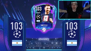 103 МЕССИ в НАБОРАХ ЛИГИ ЧЕМПИОНОВ + РАСПРОДАЖА в FIFA 22 MOBILE!