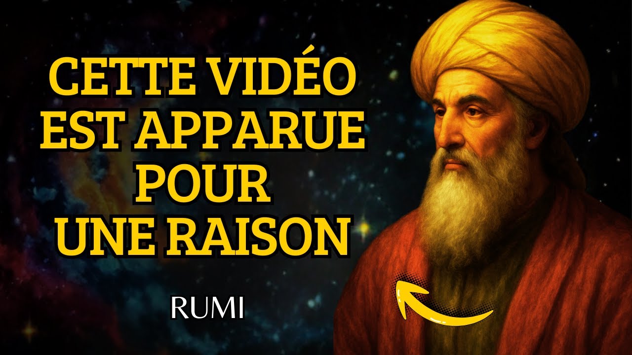 Cette vidéo n’est pas apparue par hasard — votre âme vous a guidé jusqu’ici | Rumi