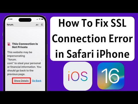 Video: Hoe schakel ik SSL in op mijn iPhone 8?