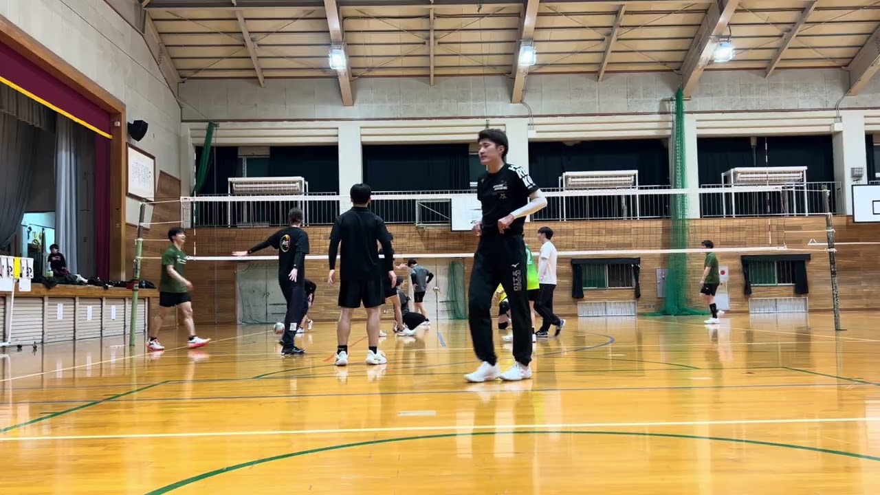 練習試合　ぽに〜④