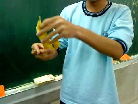 快速剝香蕉！簡單易學~~