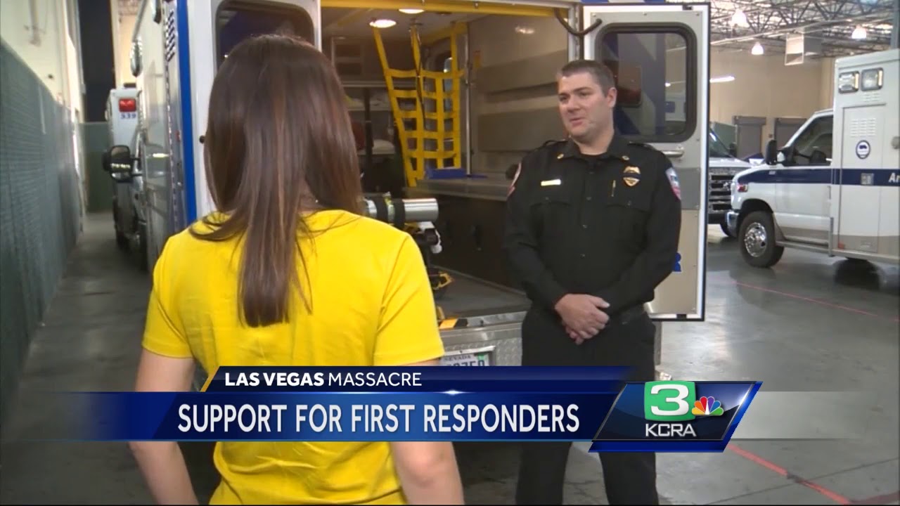 Support grows for Las Vegas first responders