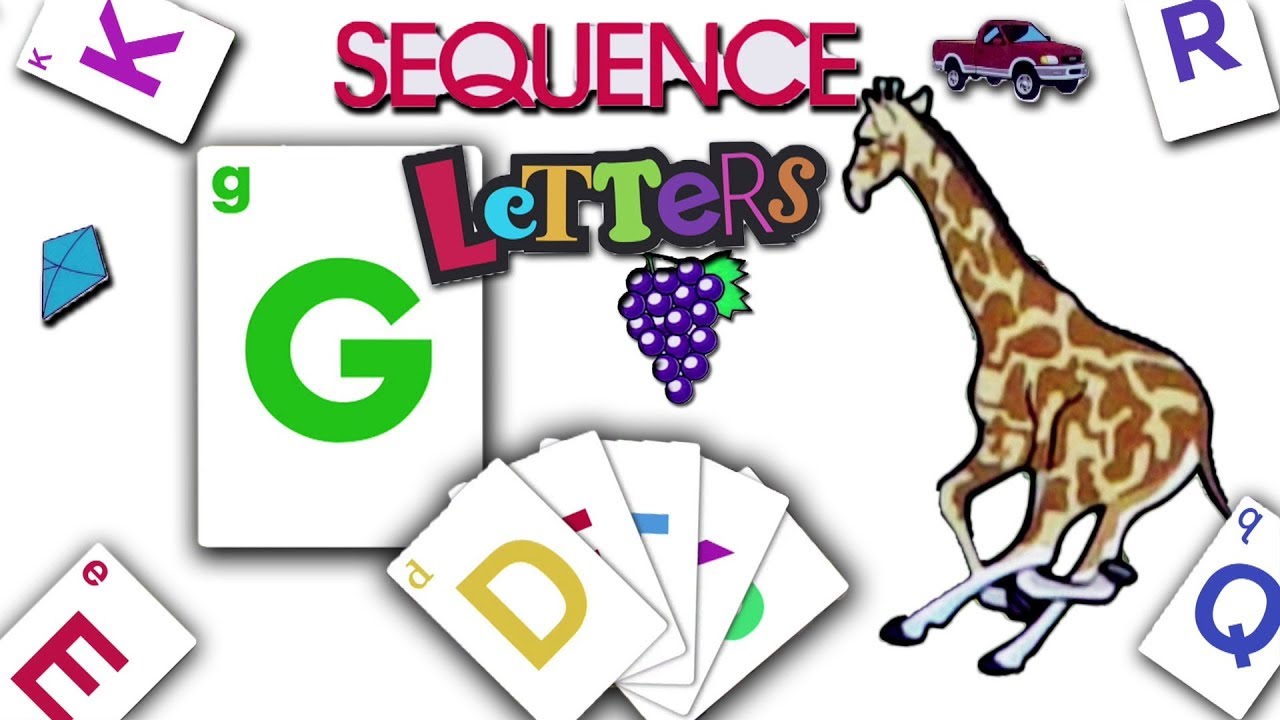 Learn Colors, Alphabets with Sequence Letters Game