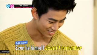 130609 2PM Taecyeon calls miss A Suzy ENG subbed WGM (Global) E10   making film cuts