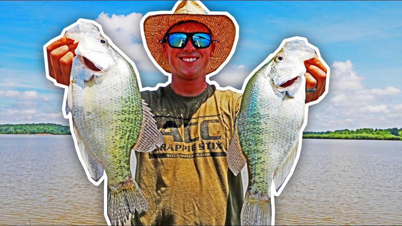 FISHING THE BEST CRAPPIE LAKE IN THE WORLD FOR 3-4LB CRAPPIE WITH