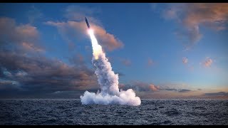 Ohio class ballistic missile submarine USS Pennsylvania SSBN 735 in action
