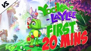 Yooka-Laylee | First 20 Minutes | Gameplay PC