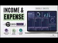 Income and Expense Tracker Google Sheets Dark Mode | Quick Preview