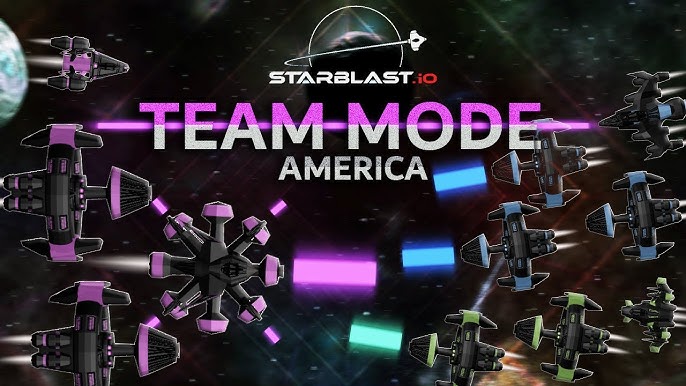 First Video With ECP ( Elite Commander Pass ), Team Mode 30 Starblast.io