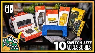 10 Nintendo Switch Lite Accessories - HAULED NS 🛒 Ep.07 - List and Overview screenshot 5
