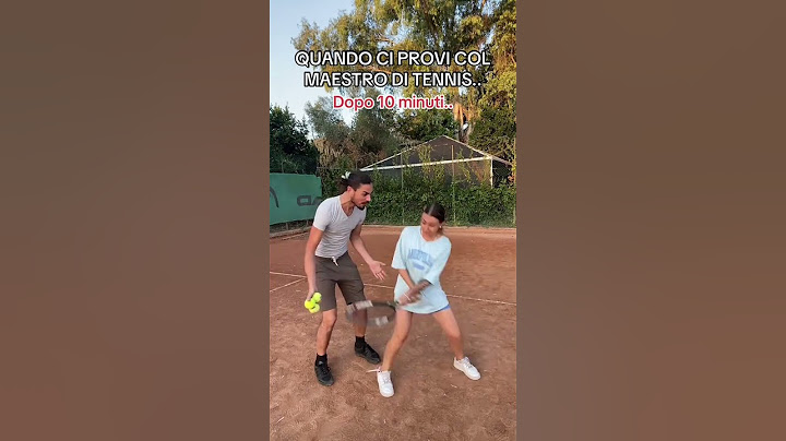 il Maestro di tennis.. 👀 #videodivertenti #viralvideo