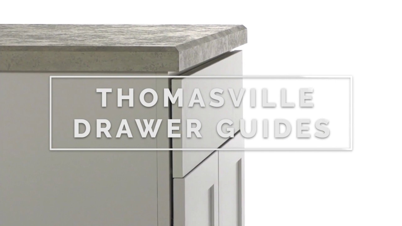 Cabinet Drawer Guides Thomasville Cabinetry Youtube