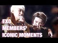 EXO MEMBERS'S MOST ICONIC MOMENTS (Part 1)