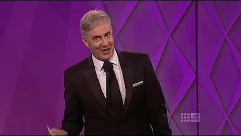 Shaun Micallef's Acceptance Speech - Logies 2010