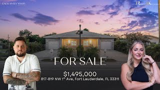 For Sale: 817-819 NW 1st Ave, Fort Lauderdale, FL 33311