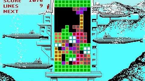 Retro gaming: Tetris for DOS