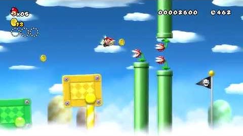 [TAS] NSMBW Custom Level Remake - The Most Hardest Level [by gamercube 16]