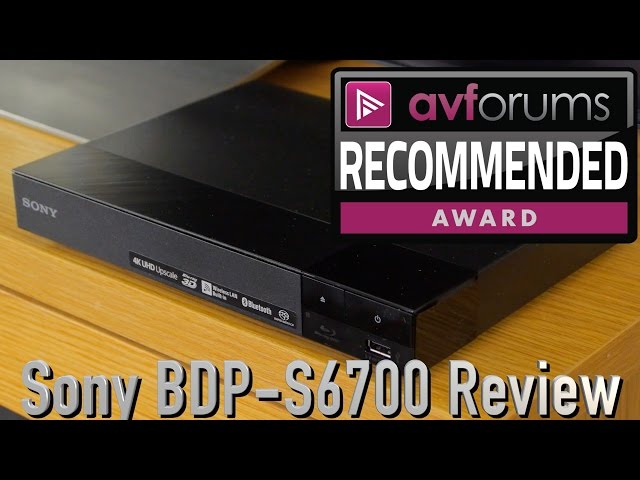 Sony BDP-S6700 Blu-ray Player Review - YouTube