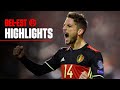 Belgium 8-1 Estonia | Hattrick for Dries | #REDDEVILS | #WorldCup 2018 Qualifiers