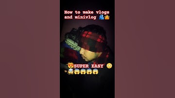 How to Make Mini Vlog | Tutorial #63 |Mini