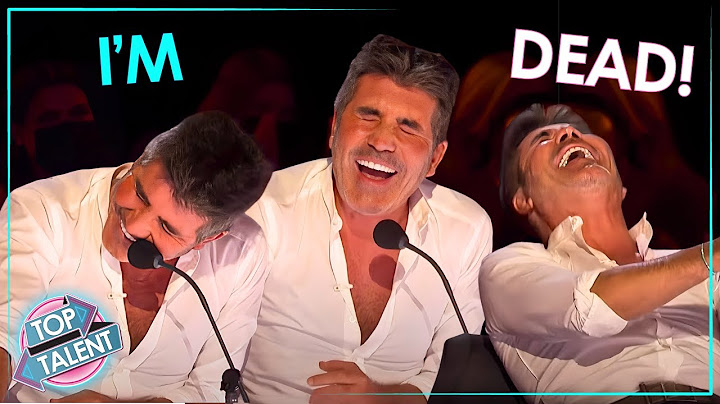 Simon Cowell DIES Laughing After Josh Blue Act on America's Got Talent