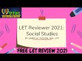 LET Review: SOCIAL STUDIES [General Education] PART1