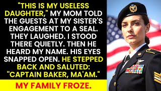 At My Sister’s Engagement to a SEAL Captain, They Called Me the Failure—Until He Saluted Me. Guide