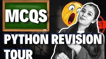 Top MCQs on Python Revision Tour Class 12 Computer Science