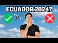 Should you visit ecuador in 2024