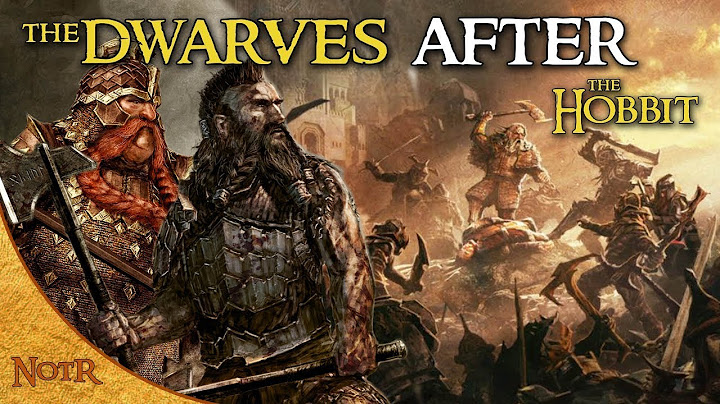 Thorin's Company of Dwarves AFTER The Hobbit | Tolkien Explained