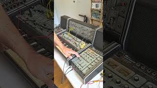 Roland System 100 Synthesizer - Using The Sequencer For Filter Modulation #music #synthjam #synth
