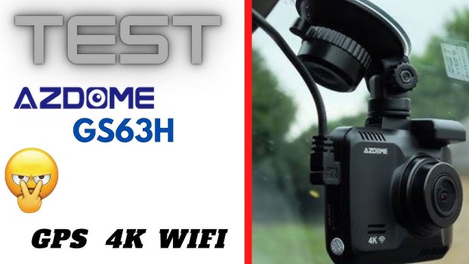 AZDome GS63H 4K 2CH Dual Wifi GPS dashcam - Dashcamdeal