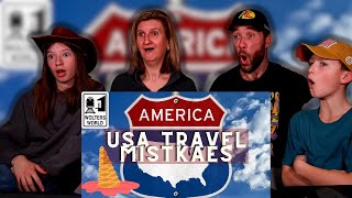 Graham Family Reacts To Biggest Mistakes Tourists Make in the USA