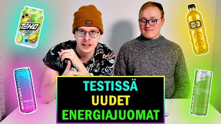 Testissä UUDET ENERGIAJUOMAT ft. Vepsteri!
