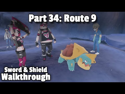 Видео: Pok Mon Sword And Shield Route 9 и Circhester Bay - доступны Pok Mon, предметы и трейнеры