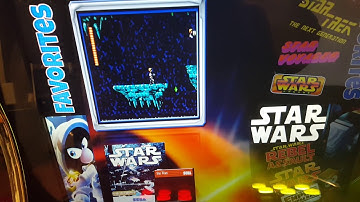 custom star trek themed raspberry pie 3 attract mode bartop arcade