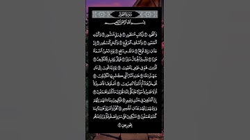 سورة الطور بصوت جميل يريح القلب والصدر