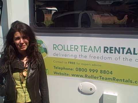 Katie Melua rents a Motorhome for Glastonbury with...