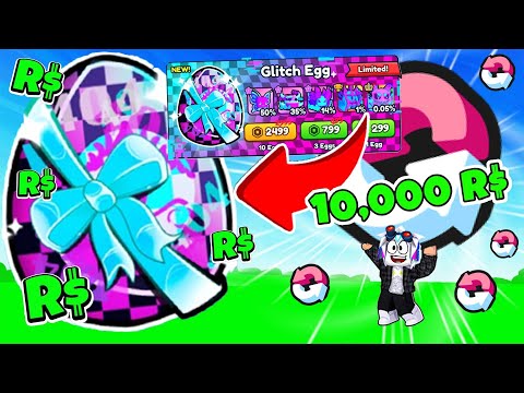 ПОТРАТИЛ ВСЕ СВОИ РОБУКСЫ И ВЫБИЛ ОГРОМНОЕ GLITCH EGG В Rebirth Champions Ultimate!