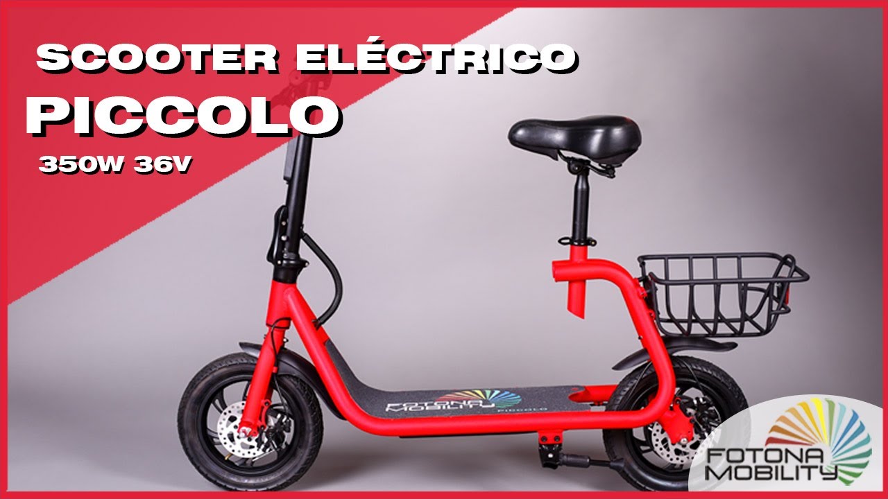🛴 Scooter Eléctrico ⚡️, Para Abuelos, Con asiento, 350W 36V