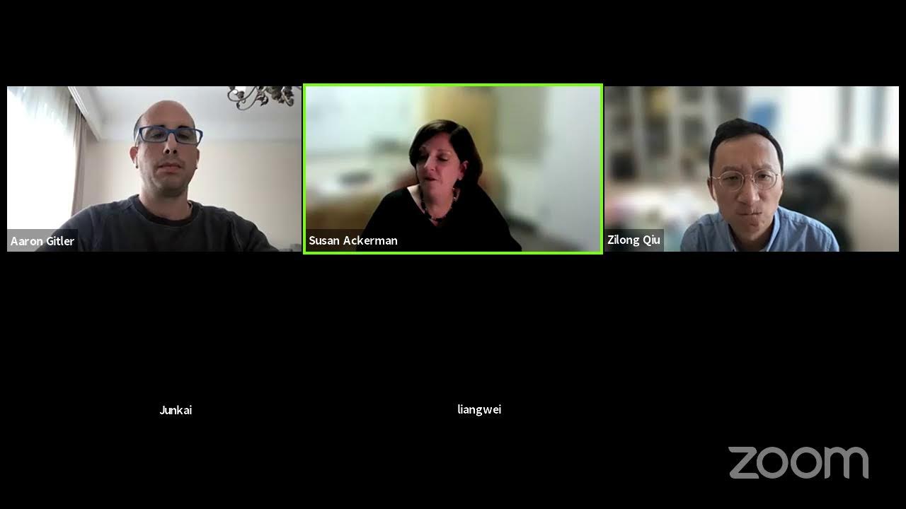 Neuro Zoom (11/8/2021) Mingjie Zhang (Southern University of Sci & Tech) and Susan Ackerman