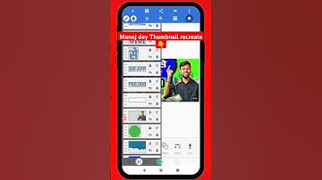 Manoj dey Thumbnail recreate in pixllab tutorial #thumbnail #manojdey #editing #pixlleb